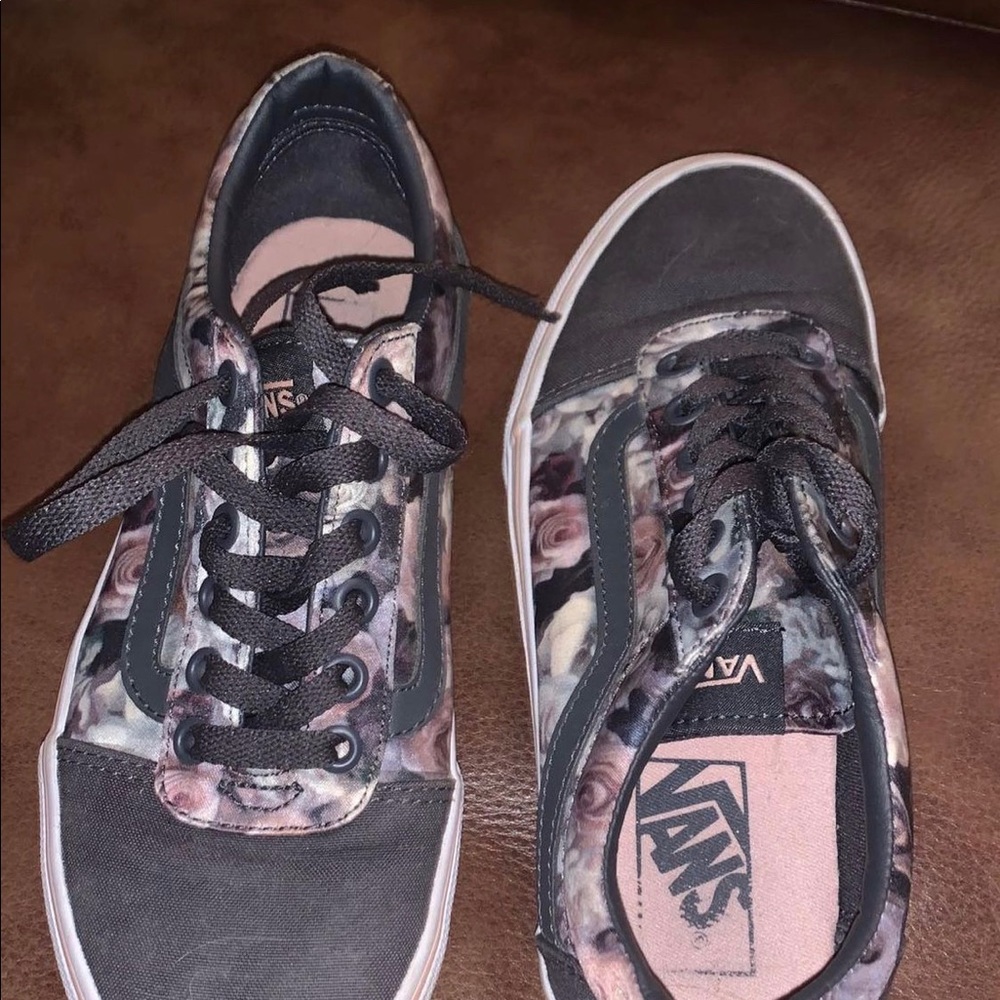 Floral vans.